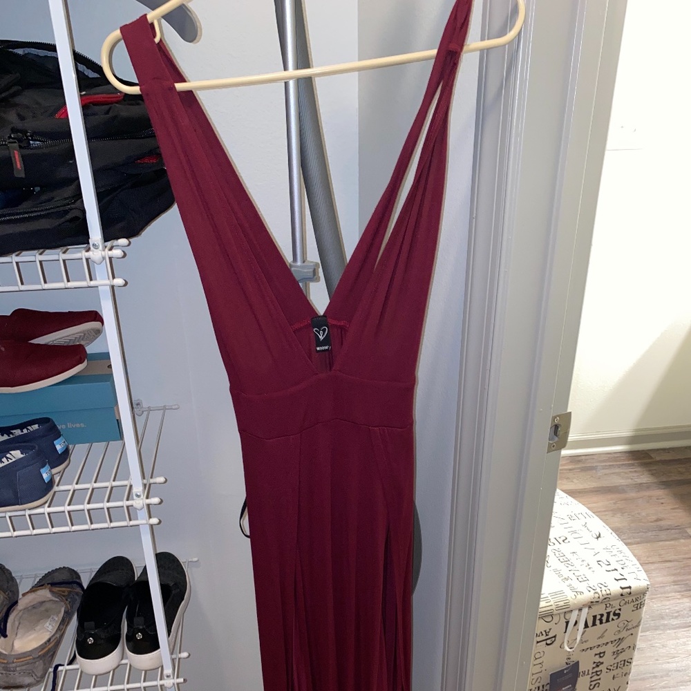 Windsor Maxi dress with slit